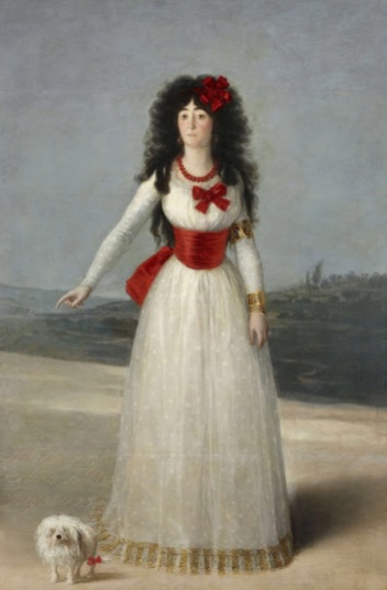 F. Goya, Duchess of Alba in white, 1795